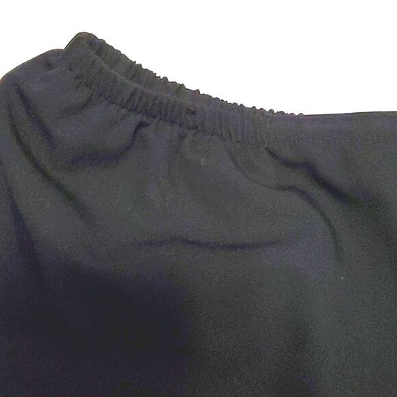 Caroline Rose Black Straight Leg Minimalist Classic Pull On Pants - Picture 4 of 9